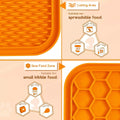 Mat For Dogs Cats Slow Food Bowls New Pet Dog Feeding Food Bowl Silicone Dog Feeding Lick Pad Dog Slow Feeders Treat Dispensing